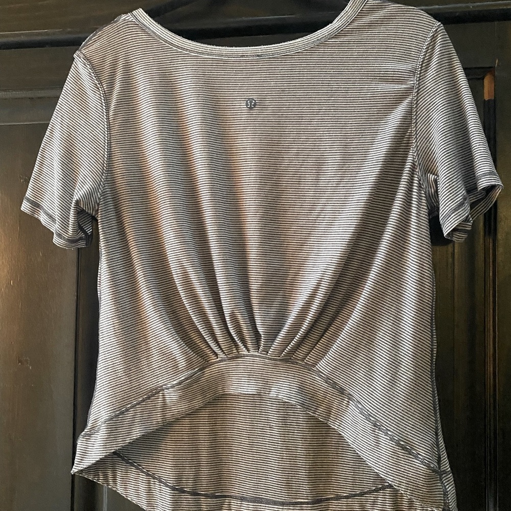 RARE FIND lululemon Striped Top